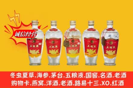 信阳市罗山回收老五粮液